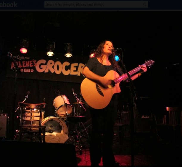 becca at Arlene's Grocery NYC 11/17/12