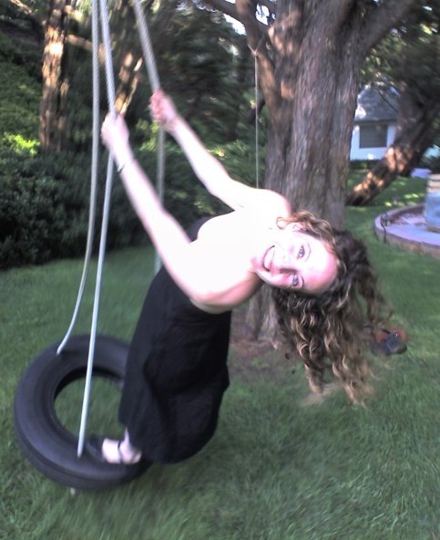 becca on tireswing